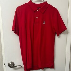 Psycho Bunny Vibrant Red Polo Shirt